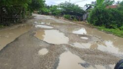 Kondisi Jalan Provinsi di Besitaek Rusak Parah, Warga Minta Perhatian Serius Dari Pemerintah 