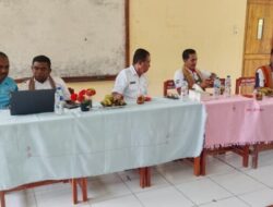 Ketua PBVSI TTS Roy Babys Turun Langsung Persiapkan Turnamen Voli Pelajar Lukas Banu Cup IV di Toineke
