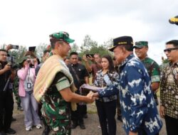 Pangdam IX/Udayana Tinjau Pembangunan Yon TP 929/Meo Matane Mutis dan Koperasi Merah Putih di TTS