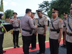 Kapolres Ende Pimpin Pergantian Sejumlah Pejabat, Ini Daftar Nama yang Bergeser
