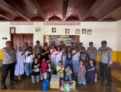 Mengabdi dengan Hati, Alumni ERSHI XX Polres Ende Sentuh Anak Panti dan Keluarga Almarhum Bhayangkara