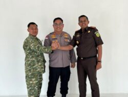 Tiga Pilar Penegak Hukum Bersatu, Kapolres, Dandim dan Kajari Ende Sepakat Jaga Stabilitas Daerah