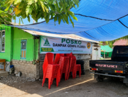 PAC GP Ansor Pulau Ende Buka Posko Bantuan, Hadir Dampingi Warga Terdampak Gempa