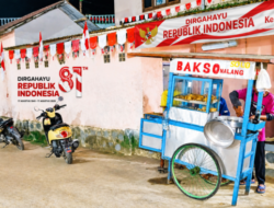 HUT ke-81 RI di Pulau Ende, Bakso Arema Jadi Sajian Spesial untuk Warga