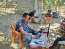 Propam Polres TTS Jemput Bola Cek Informasi Warga di Desa Tuasene
