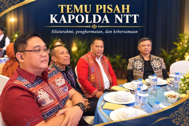 Wabup HMS Hadiri Kenal Pisah Kapolda NTT, Jaga Harmoni Pemerintah dan Polri