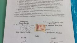 Janji Penyelesaian Adat di Hadapan Pastor Dipersoalkan, Keluarga Desak Oskar Amsikan Penuhi Tanggung Jawab terhadap Metriana Hoar dan Anaknya