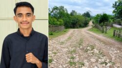 Yordanius R. Roman Soroti Kondisi Jalan Babulu Selatan dan Babulu, Minta Perbaikan Nyata