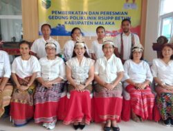 Oktelin Kaswadie Dorong RSUPP Betun Naik Kelas, Gedung Poliklinik Baru Jadi Momentum Tingkatkan Mutu Pelayanan