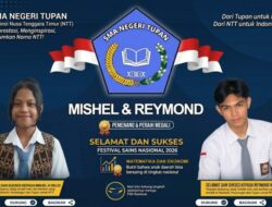 Mishel Hello dan Raymond Moy Siap Wakili SMA Tupan di Festival Sains Nasional