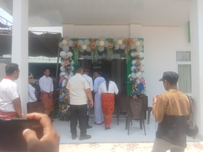 RSUPP Betun Gelar Pemberkatan dan Peresmian Gedung Poliklinik, Misa Sedang Berlangsung