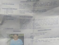 Keluarga Besar dan Istri Resmi Laporkan Hilangnya Michael Molo ke Polres Malaka